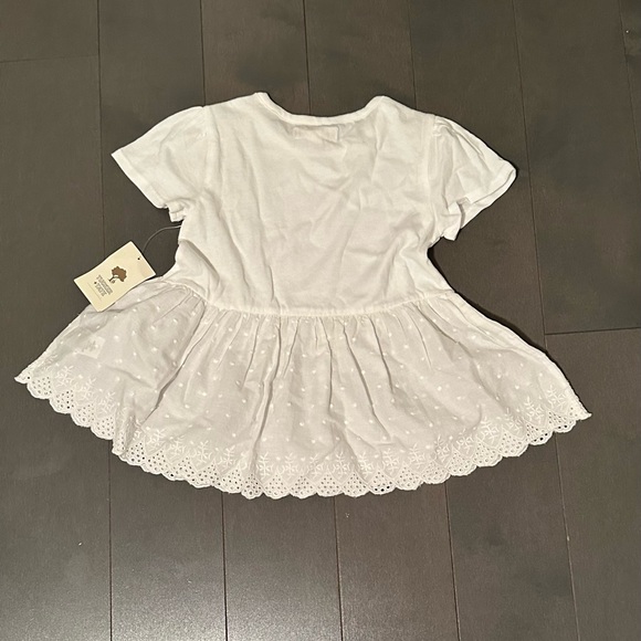 Tucker and Tate lace peplum tshirt 3T - Picture 2 of 4